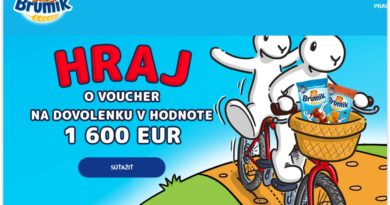 Brumík: Súťaž o dovolenou pre celú rodinu v hodnote 1 600 Eur a každý týždeň o detský bicykel s prilbou v hodnote 400 EUR
